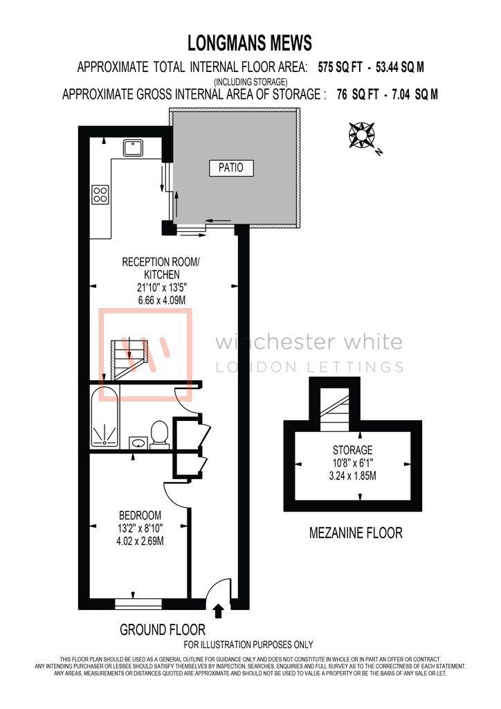 17, Longmans Mews, London floorplan