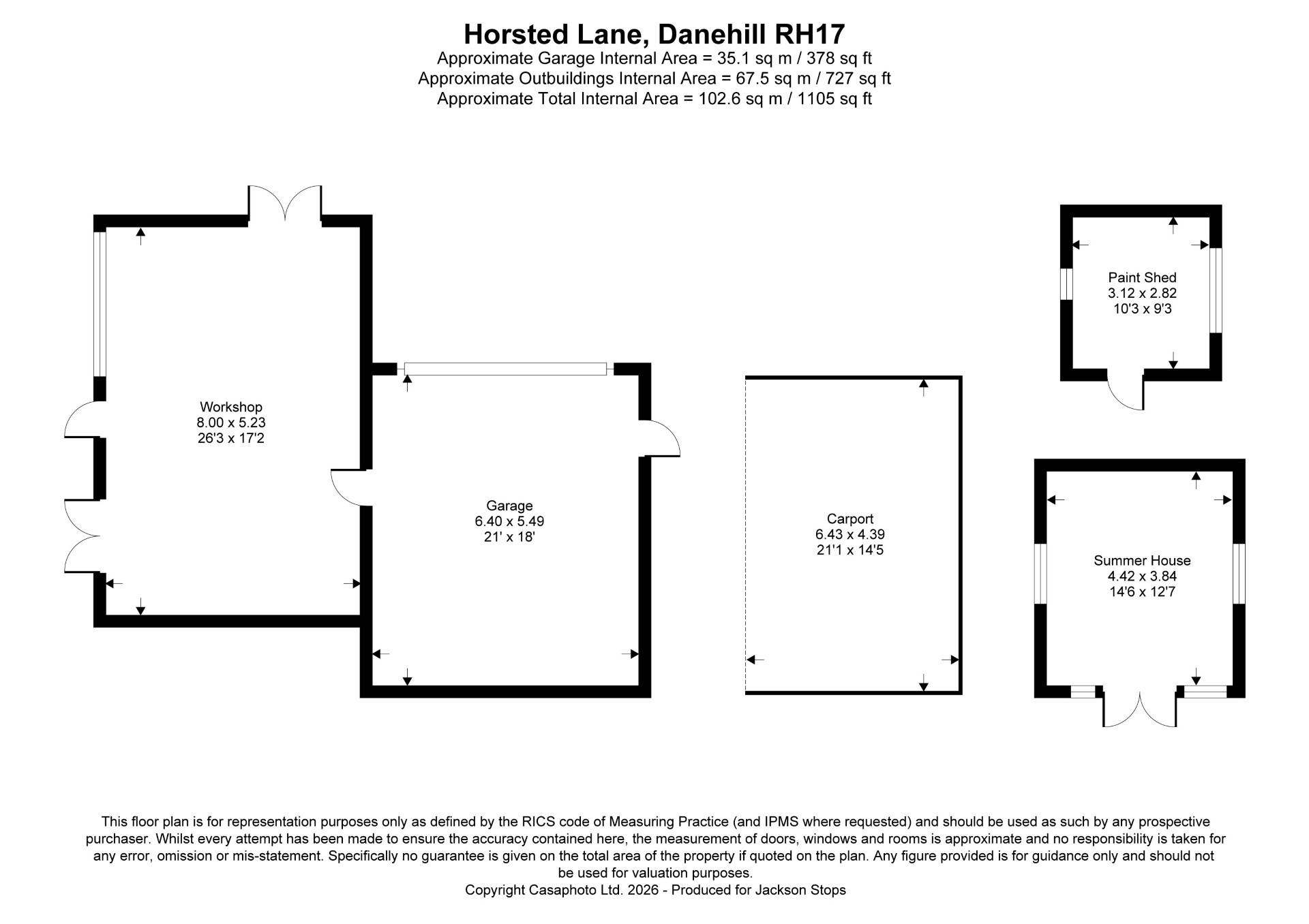 The Croft, Horsted Lane, Danehill floorplan