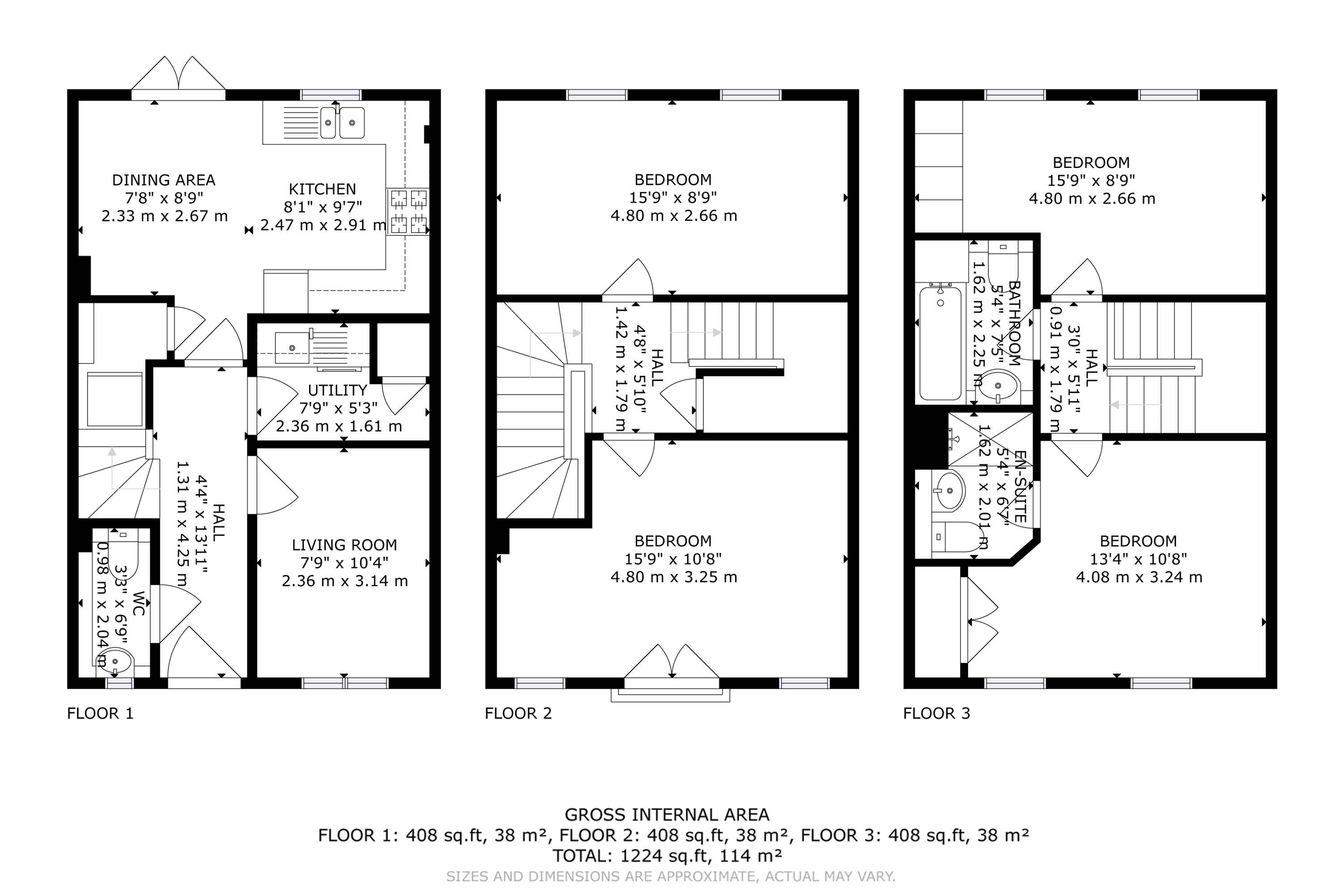 45, Newfoundland Drive, Poole floorplan