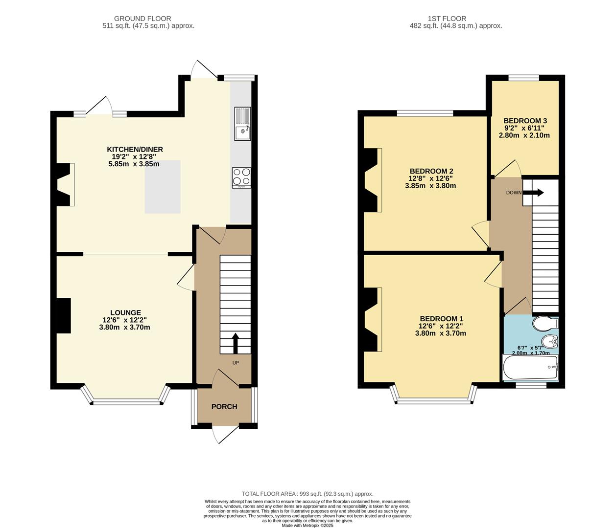 11, The Promenade, Withernsea floorplan