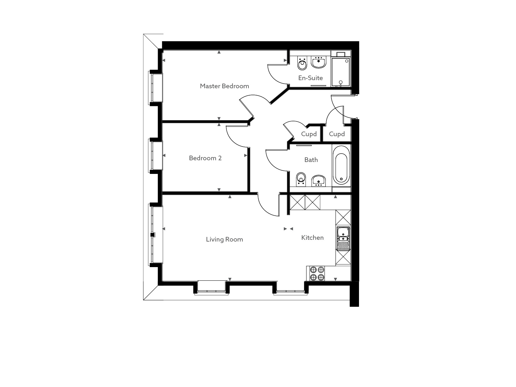 22 The Cloisters, 125, High Street, Buckinghamshire floorplan