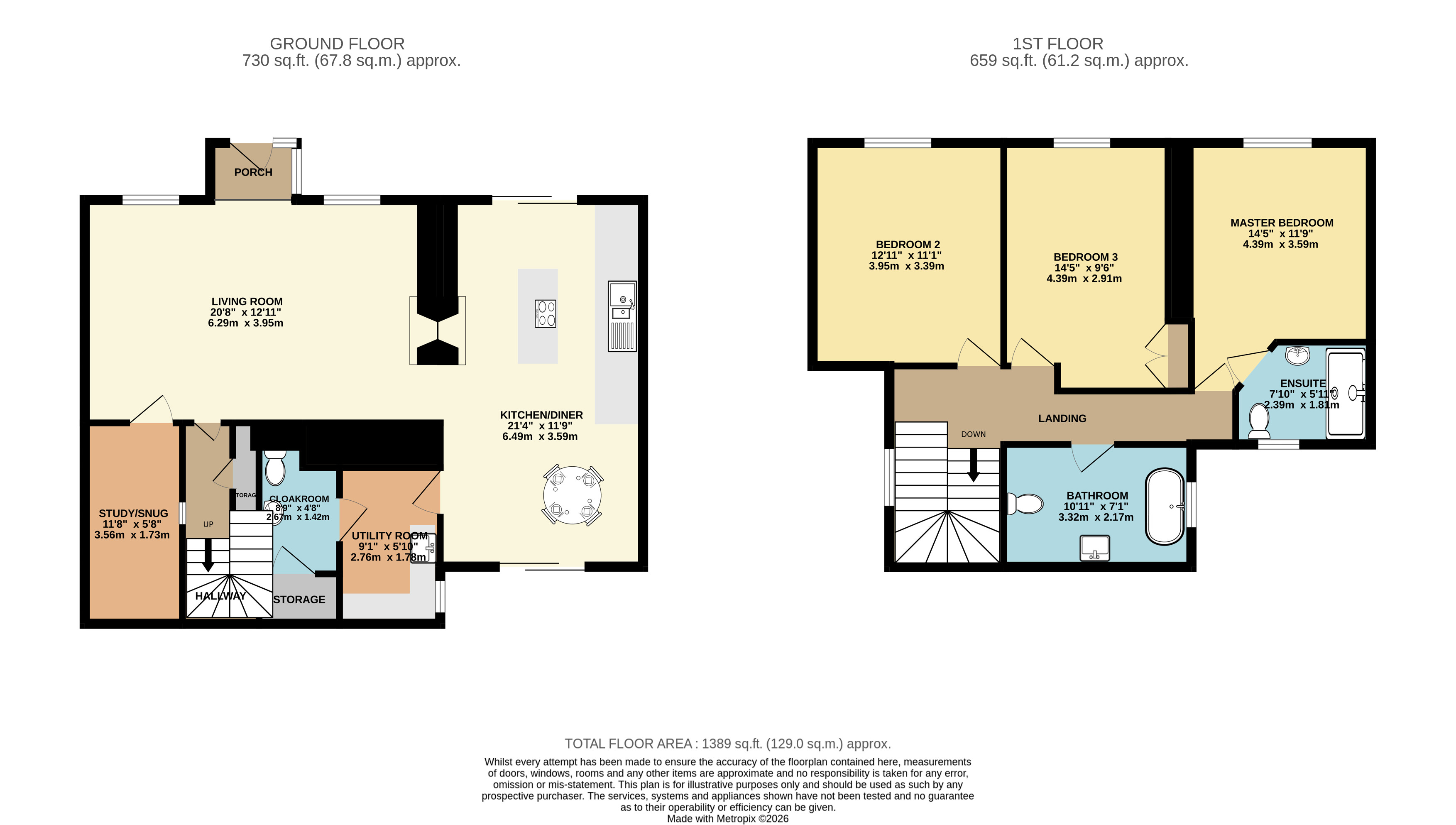 Headland Cottage, Aberporth, Cardigan floorplan