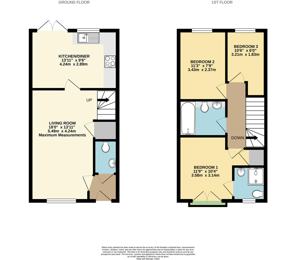 263, Younghayes Road, Exeter floorplan