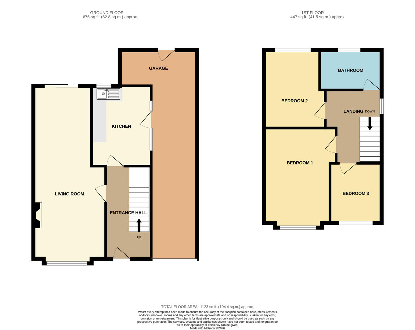 Daleway Road, Coventry floorplan
