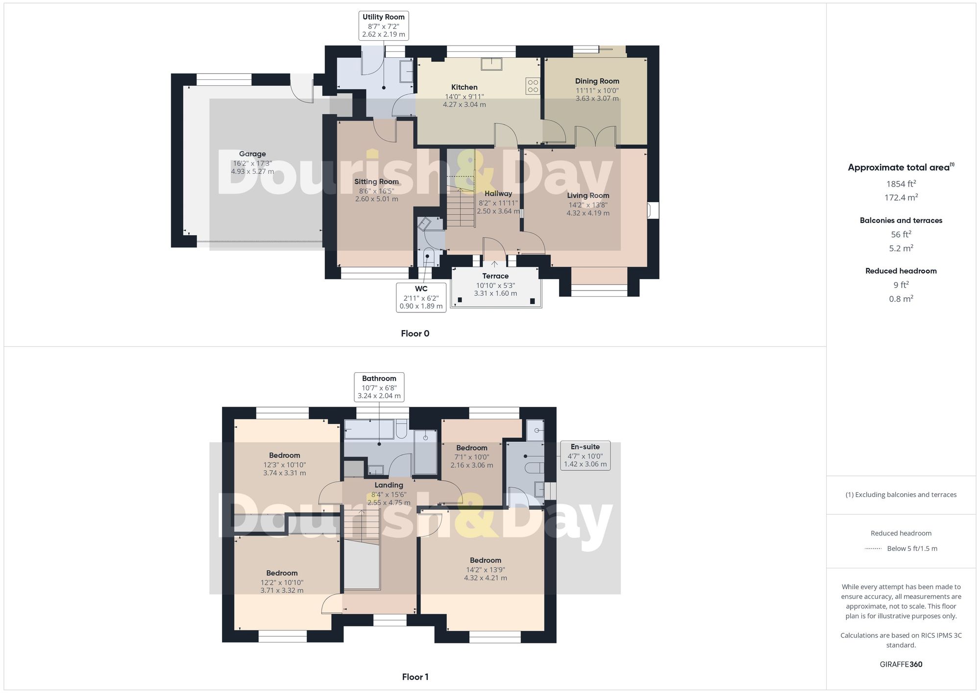 12 Sharman Way, Stafford floorplan