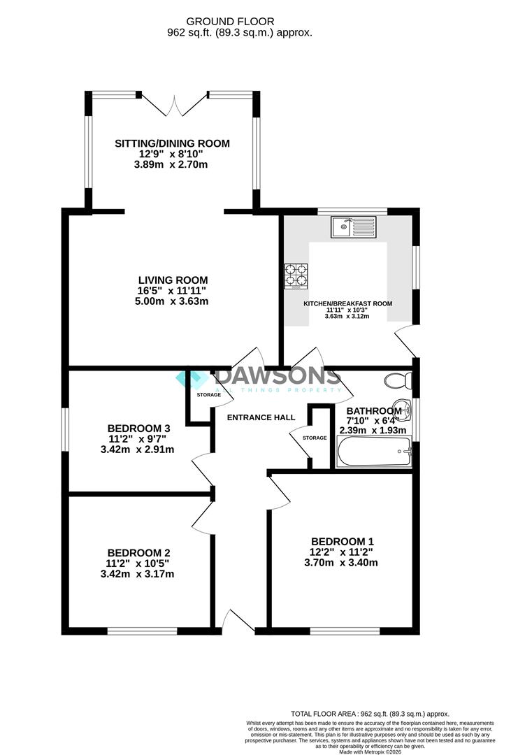5, Gabalfa Road, Swansea floorplan