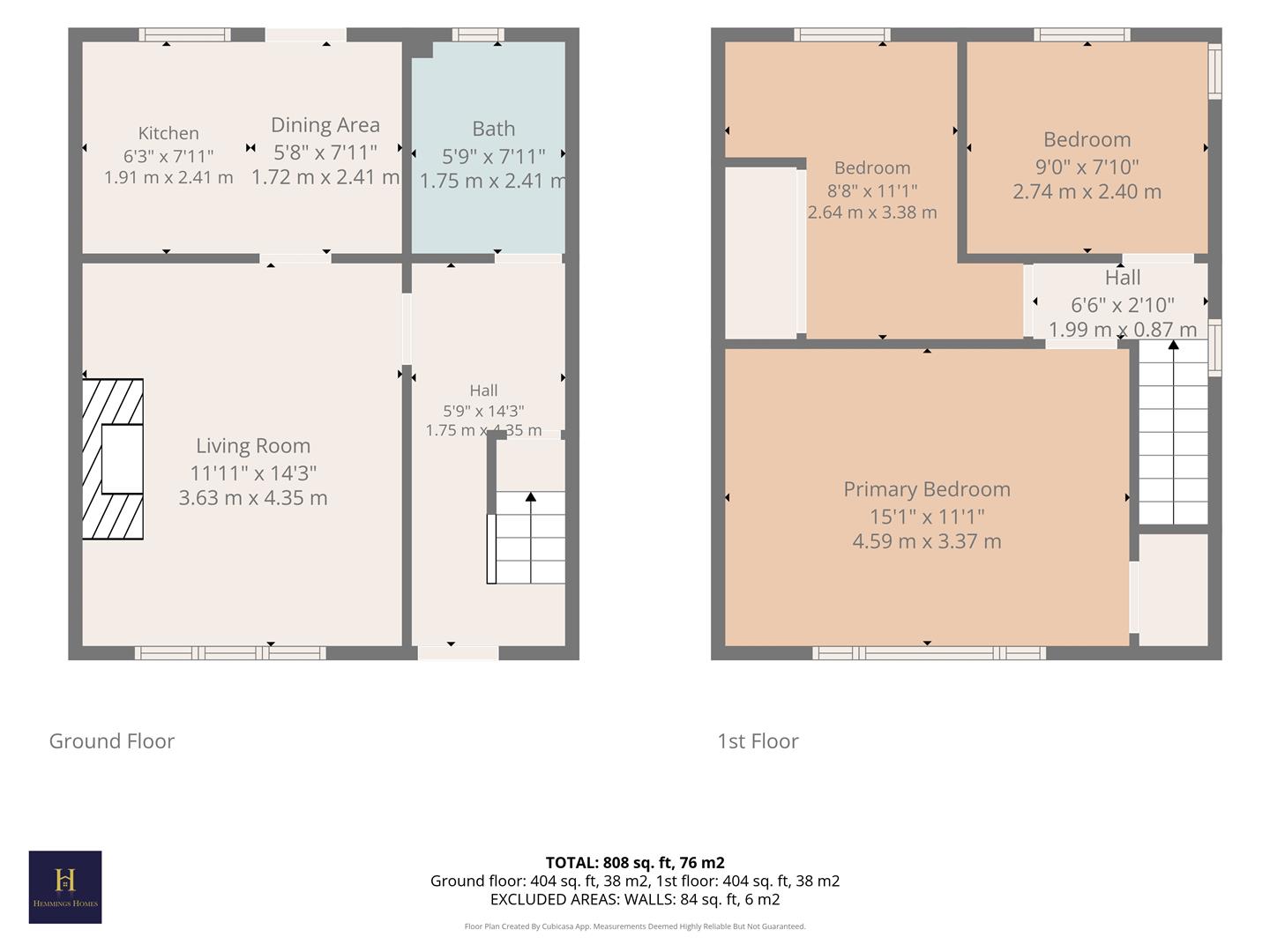 70, Greenfield Road, Glasgow floorplan