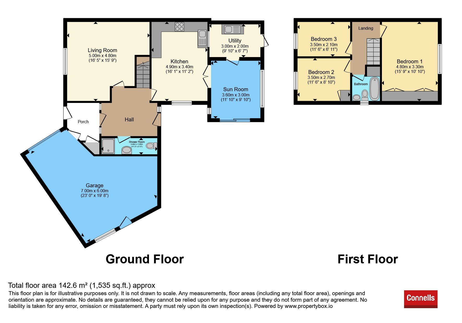 19, Peregrine Close, Hereford floorplan