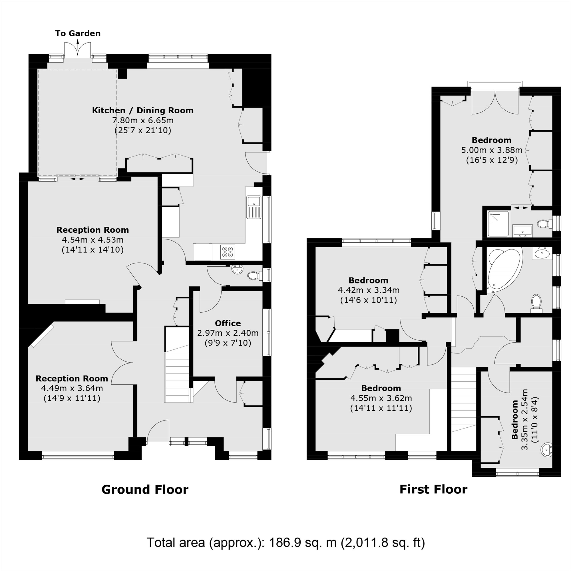 99, Colindeep Lane, London floorplan