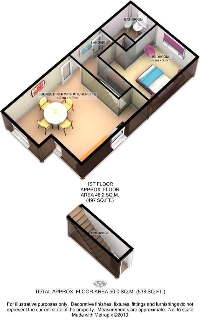 1 Bedrooms Maisonette for sale in Verde Close, Luton LU2
