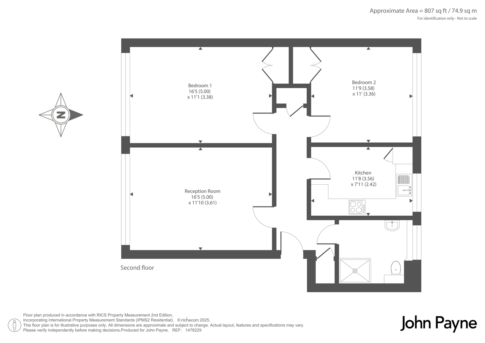 Flat 11, Lemonwell Court,, Lemonwell Drive, London floorplan
