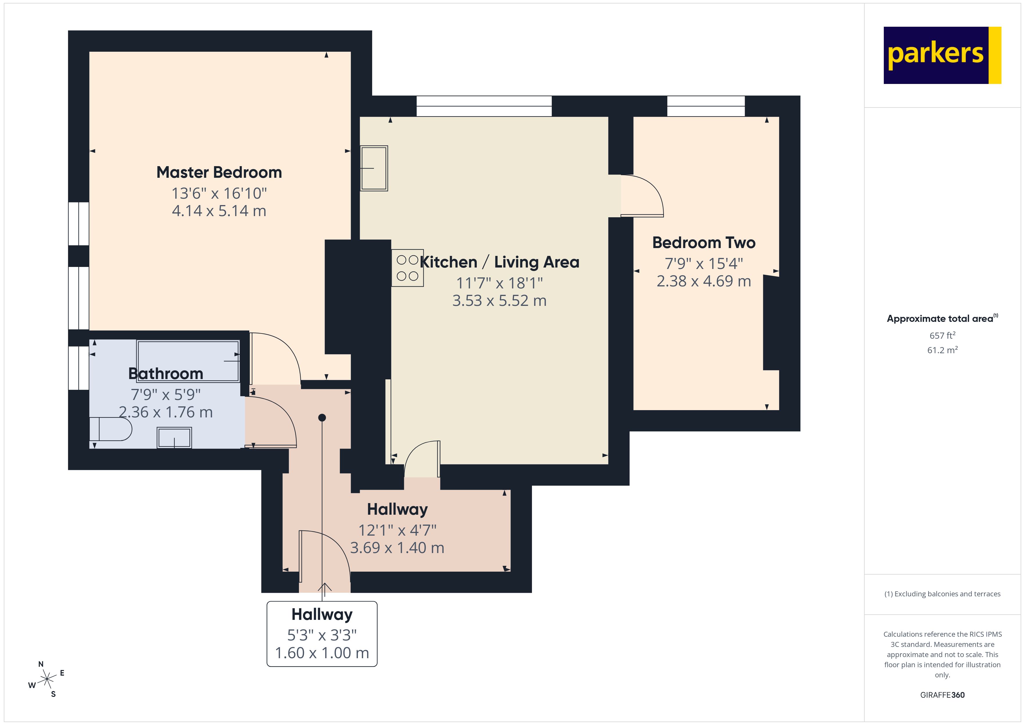 Flat 8, Newbury House, 237, Andover Road, Berkshire floorplan