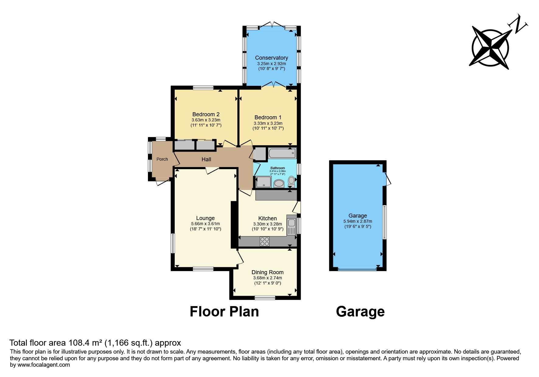 5, Stratford Close, Dersingham floorplan