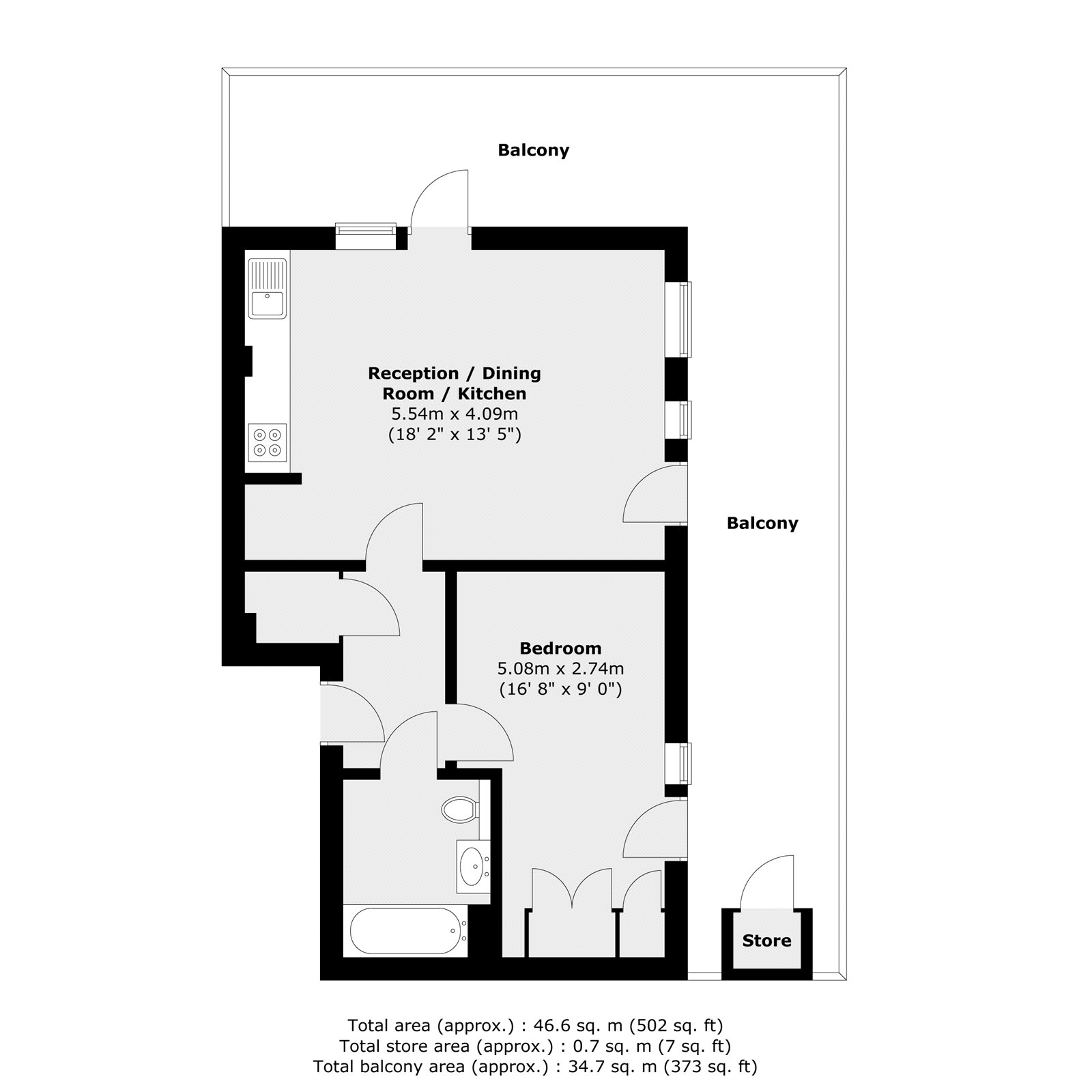 Birkdale House, London floorplan