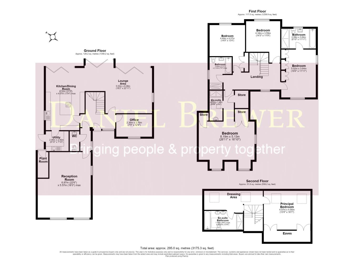 The Maples, Jacks Lane, Bishop's Stortford floorplan