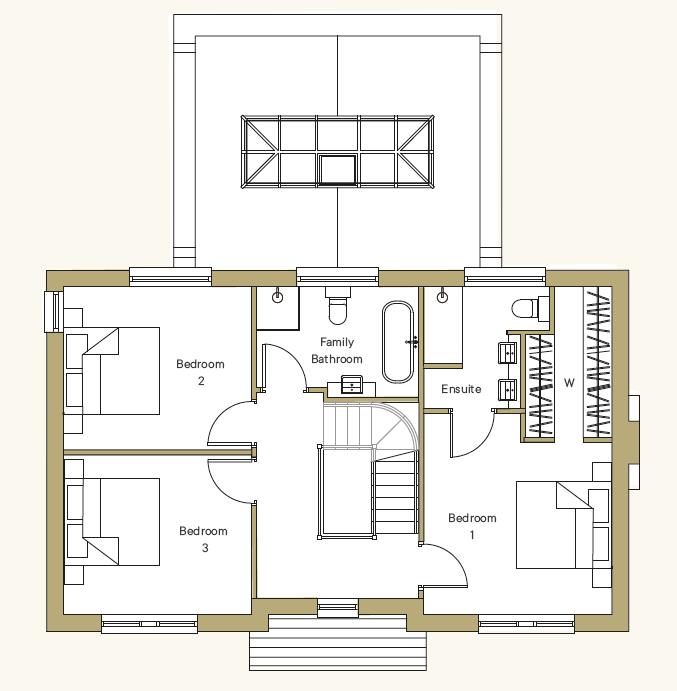 Oakbourne (Generic), Andrews Lane, Goffs Oak floorplan