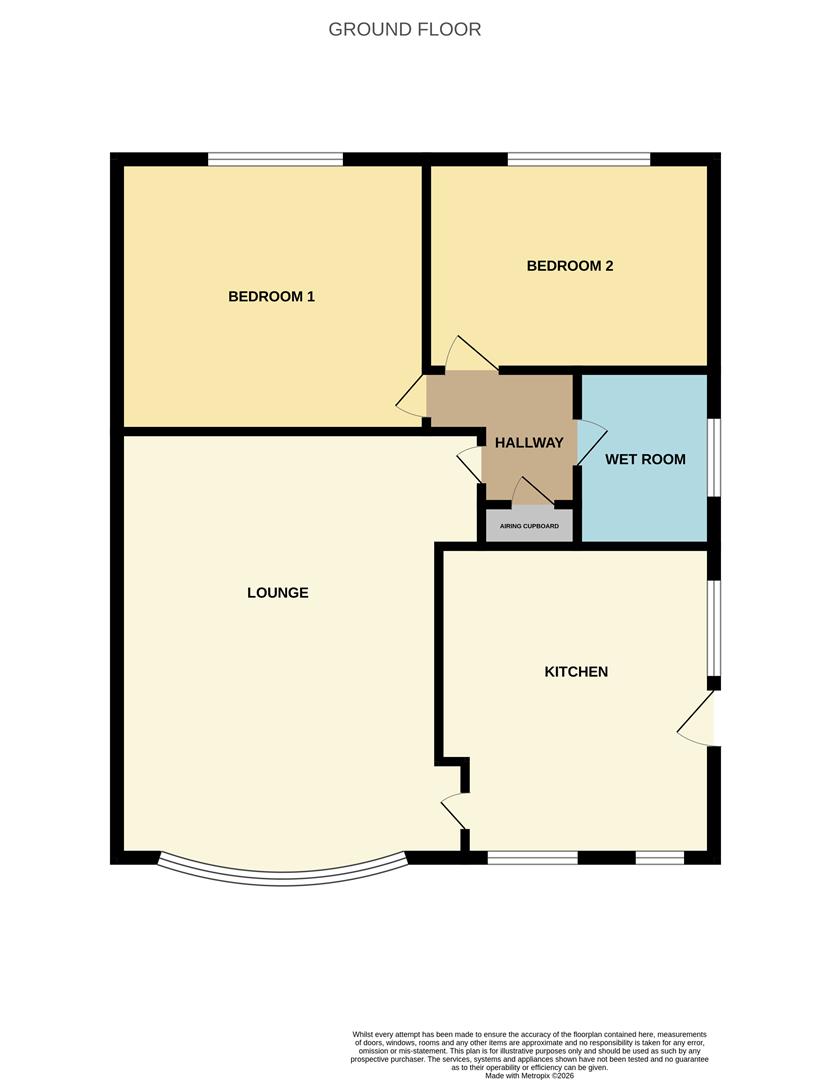 93, Caton Crescent, Stoke-On-Trent floorplan