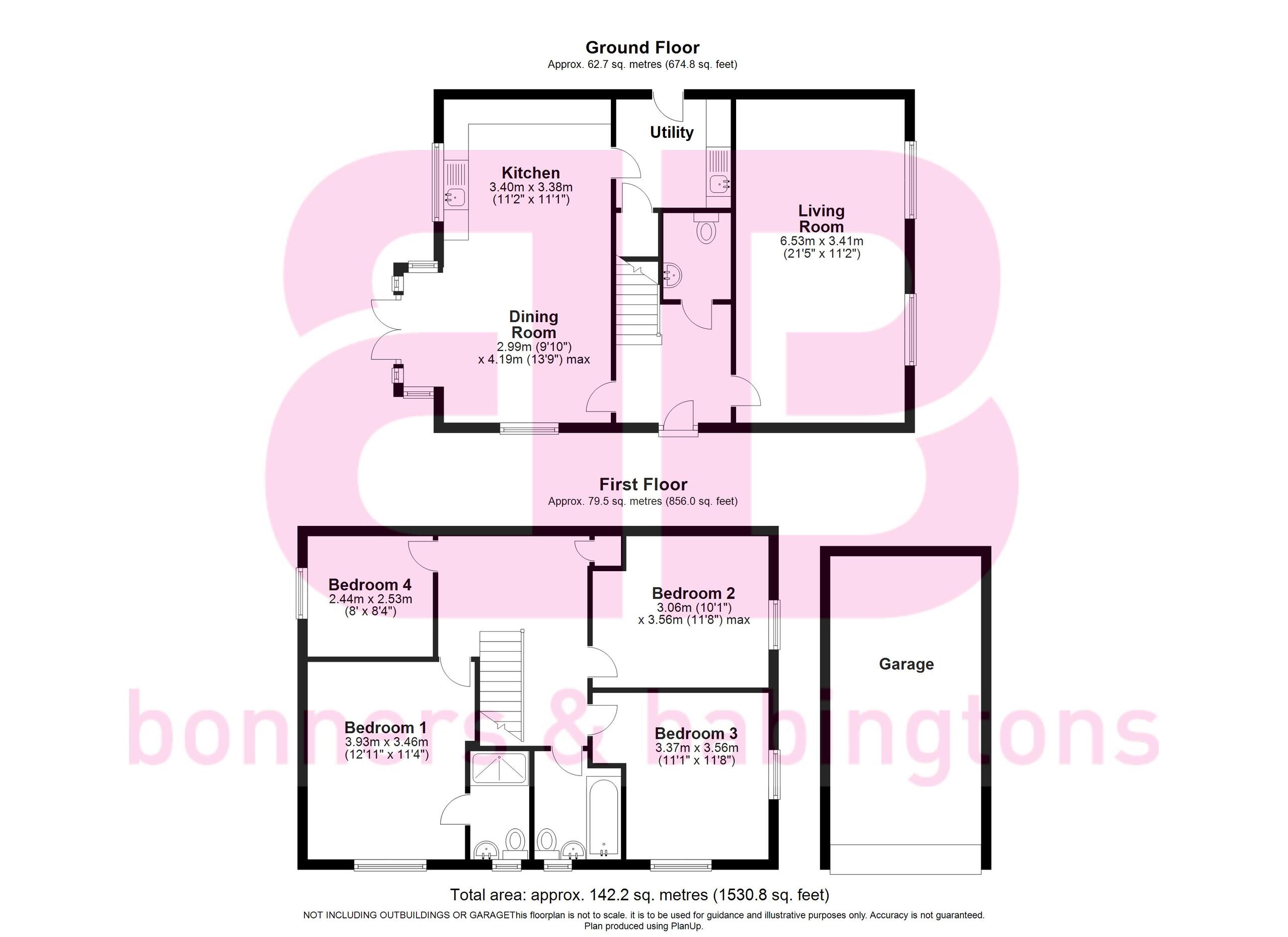 8 Moor Close, Chinnor floorplan