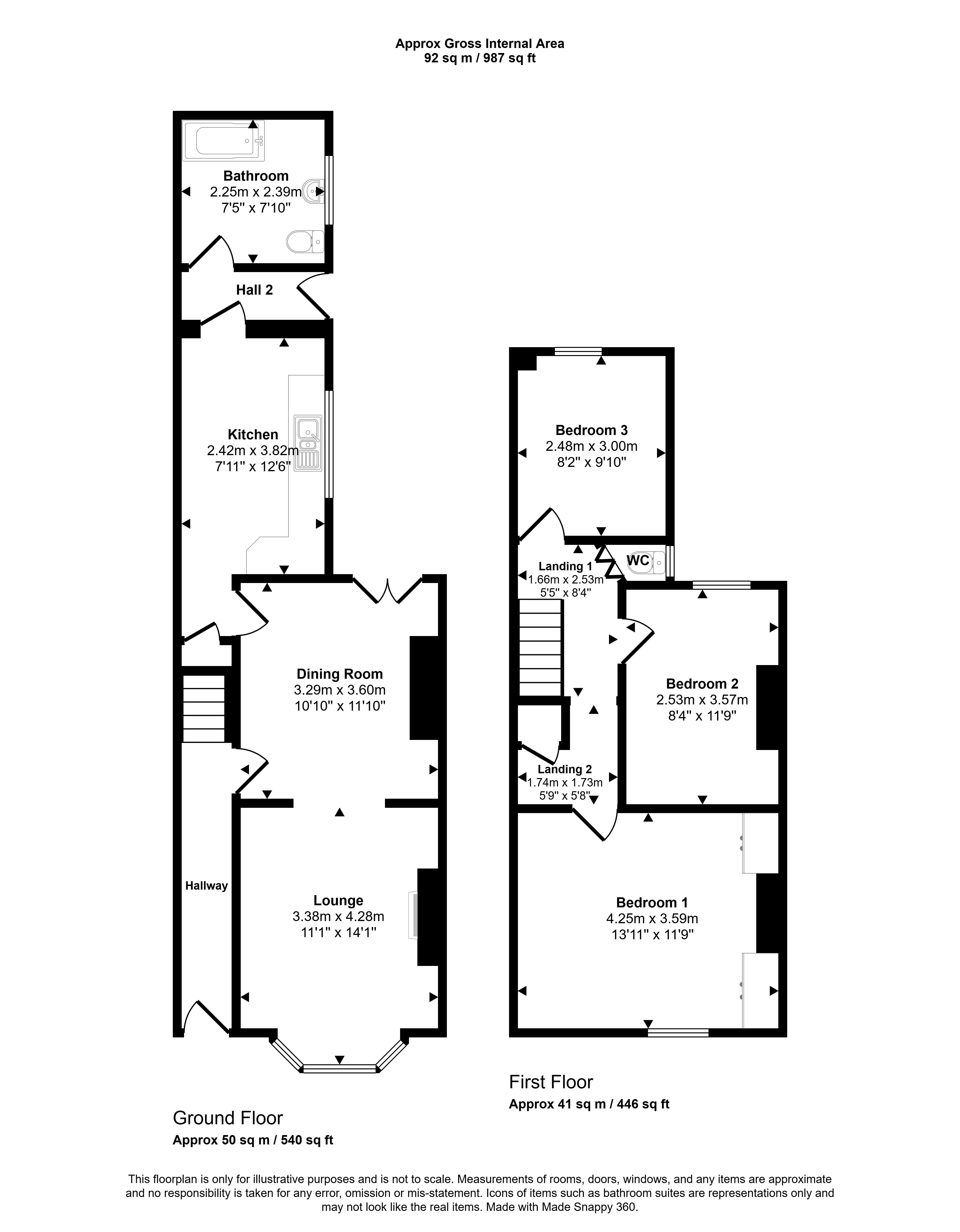 26, Victoria Road, Stockton-on-Tees floorplan