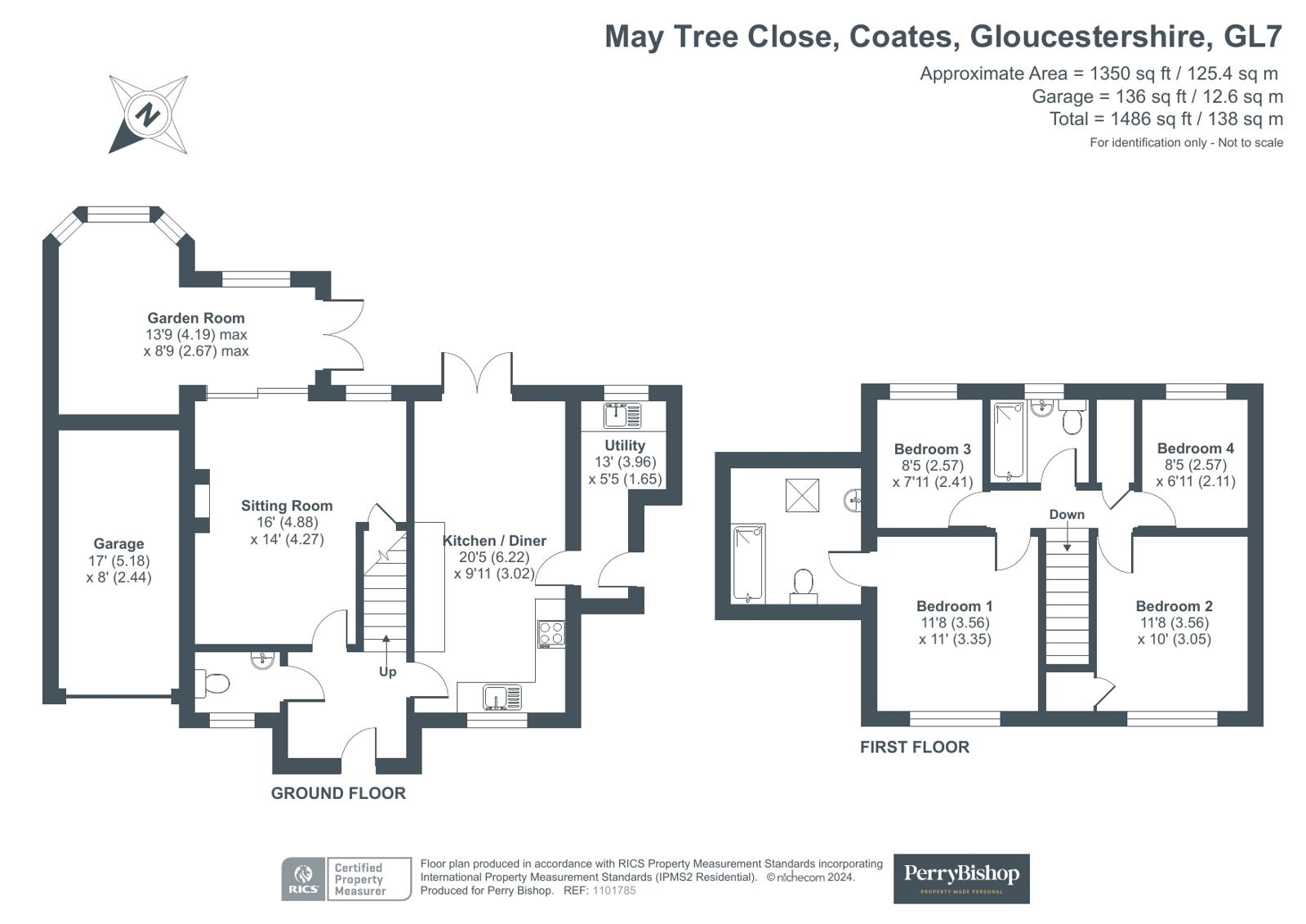 19, May Tree Close, Gloucestershire floorplan