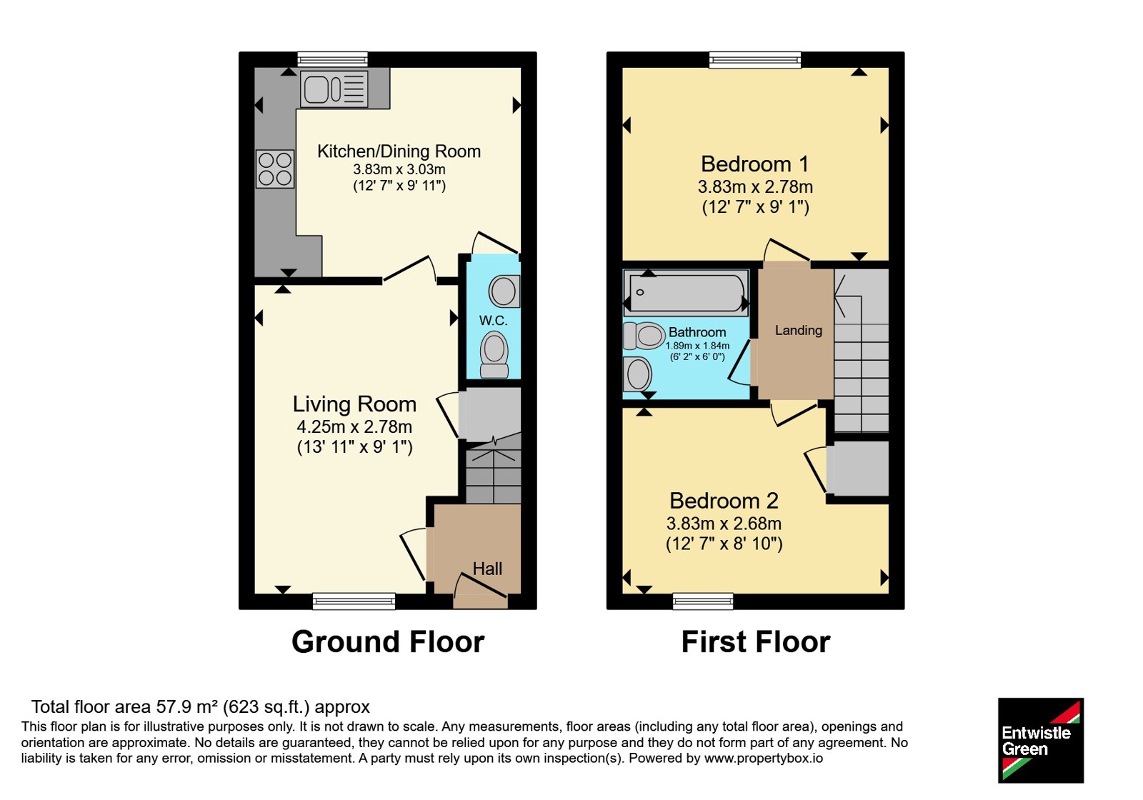 24, Lea Green Drive, Lancashire floorplan