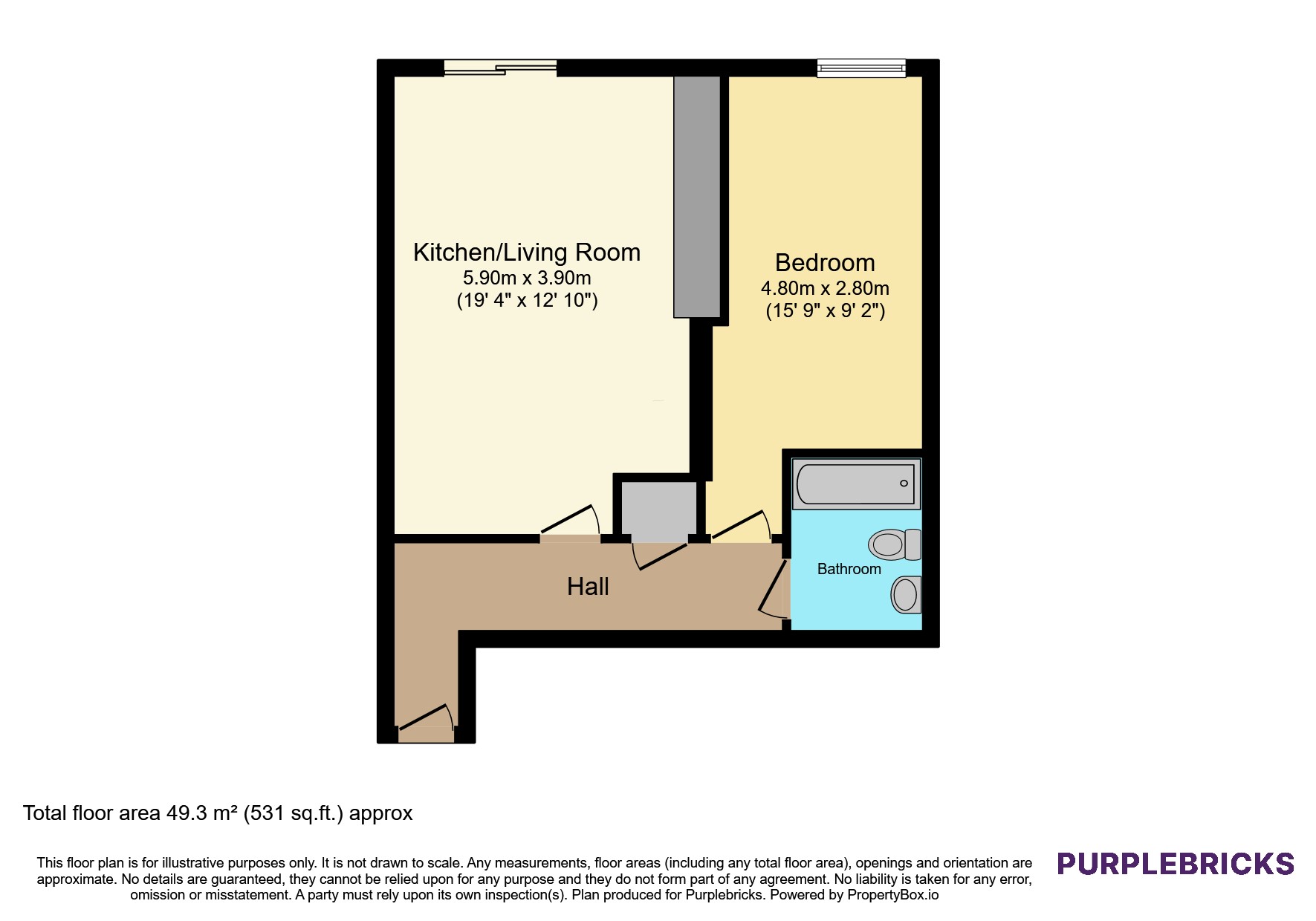 12 Sterling House,, Oxford Road, Abingdon floorplan