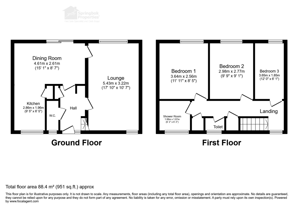 28, St Martin's Way, Thetford floorplan