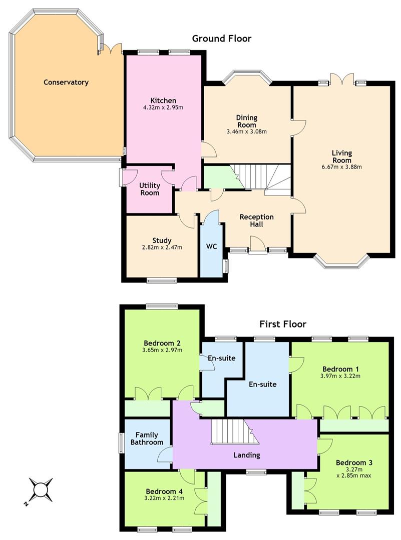17, St. Lawrence Park, Chepstow floorplan