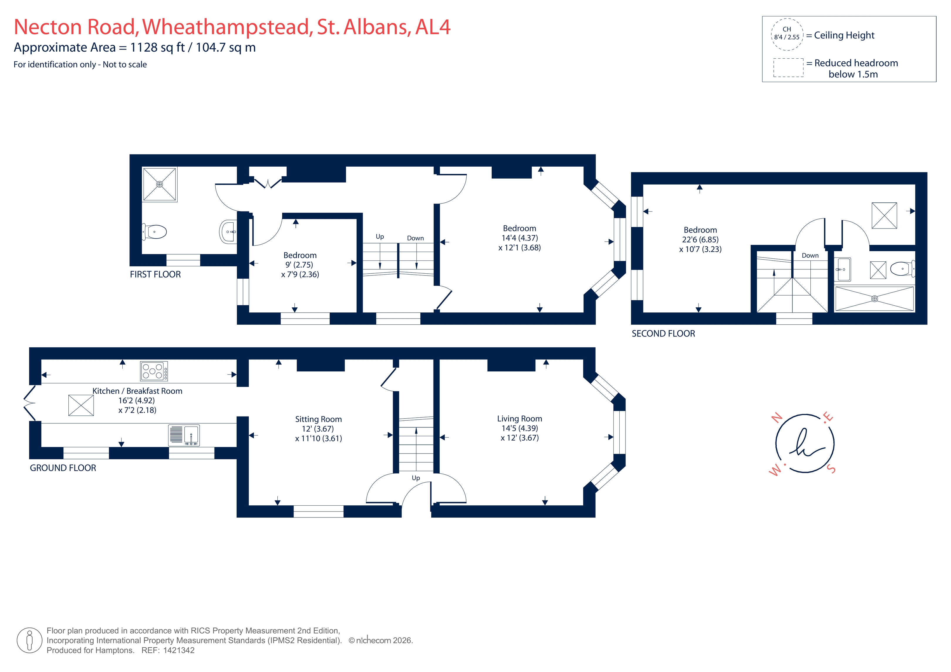 37, Necton Road, Wheathampstead floorplan