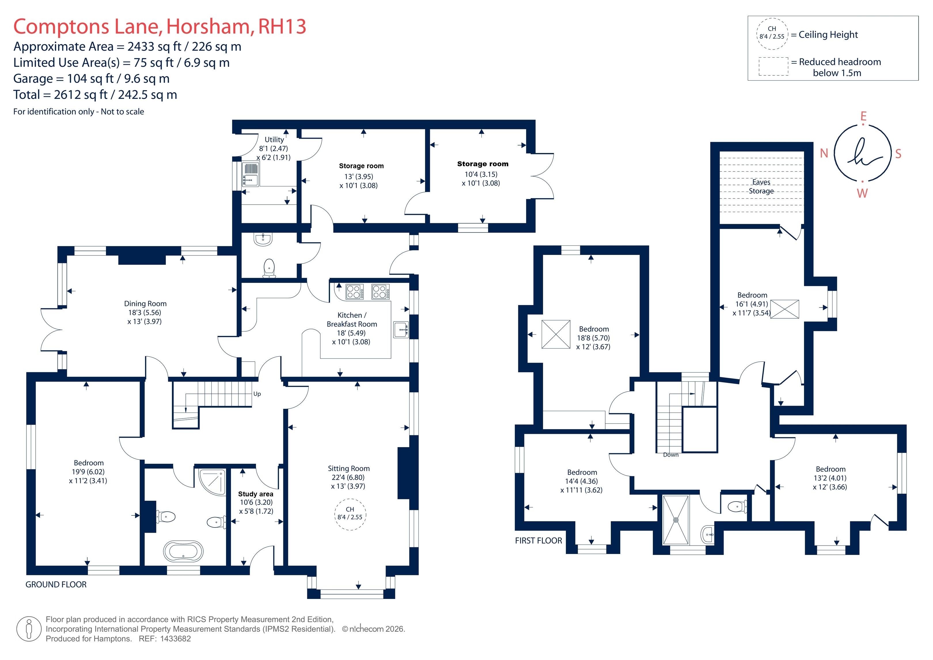 103, Comptons Lane, Horsham floorplan
