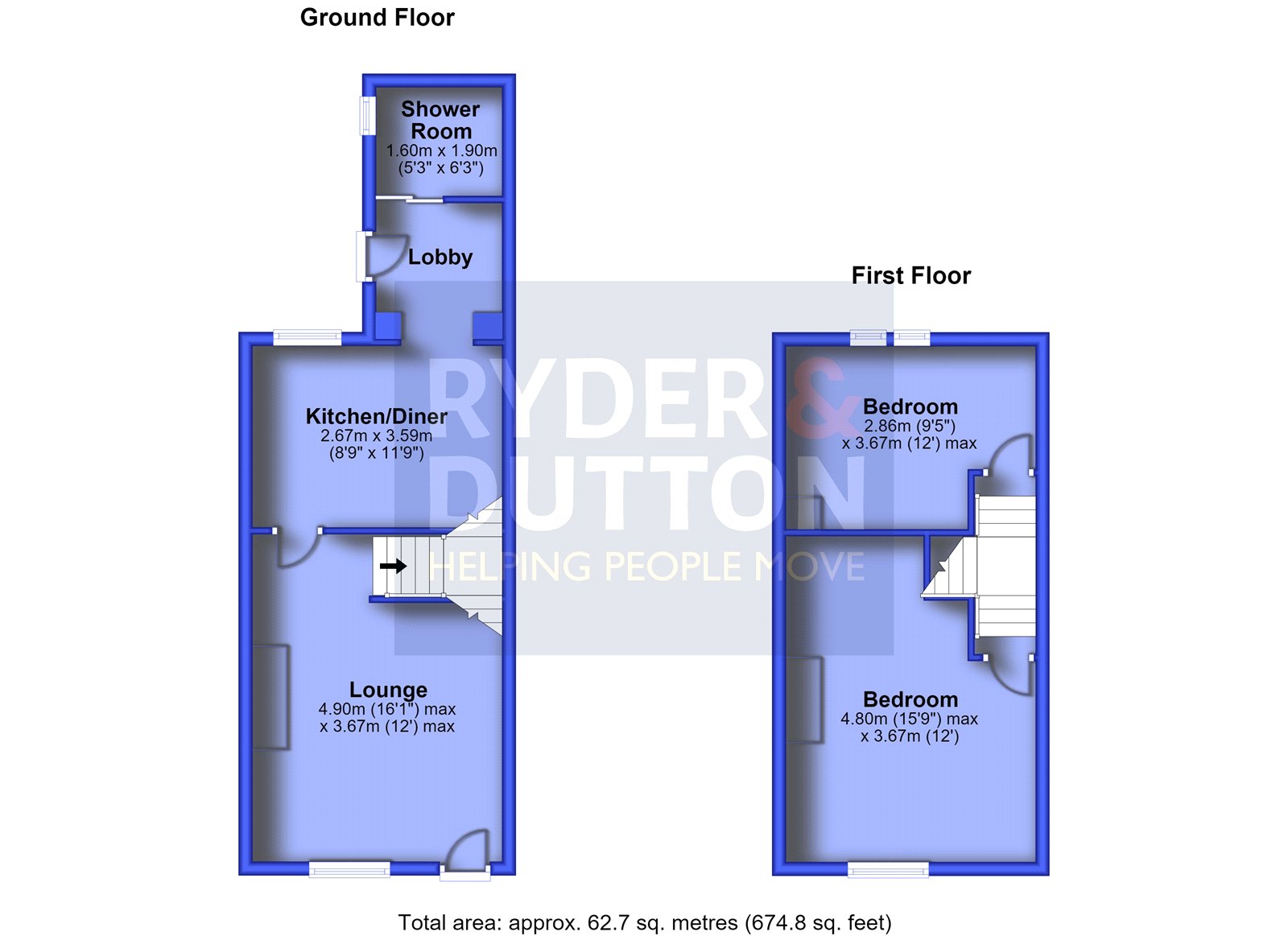 7, Platt Lane, Saddleworth floorplan