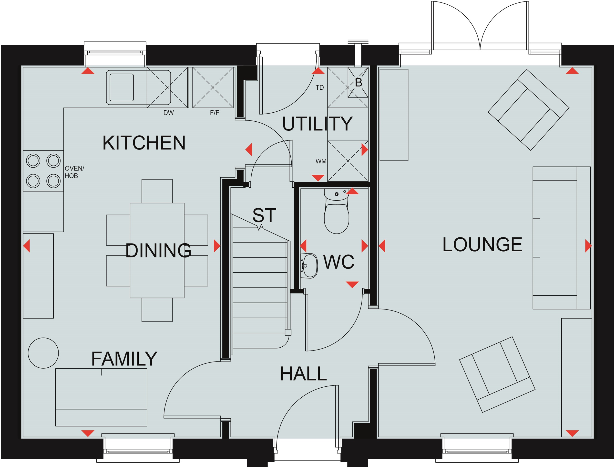 H8855107, Lower Road, Stalbridge floorplan