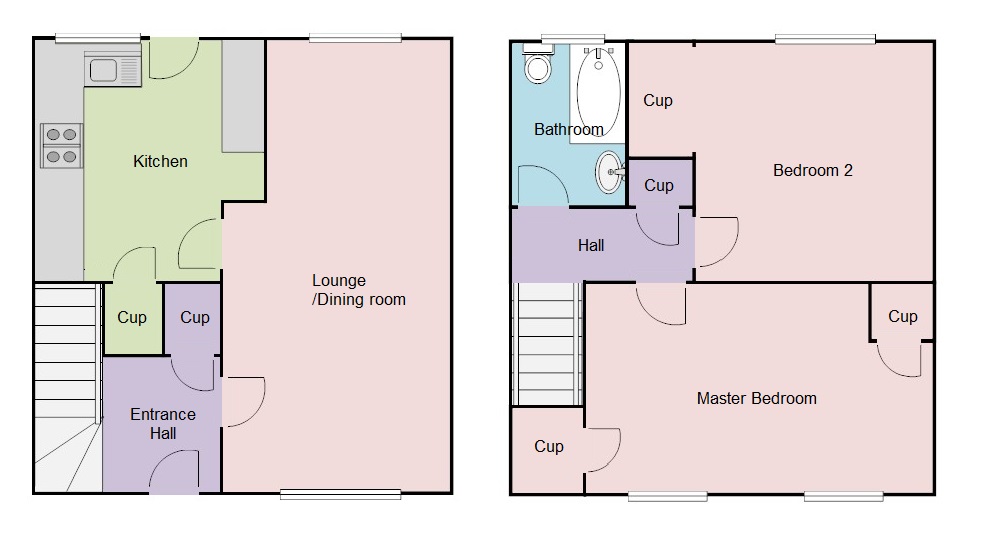 2 Bedrooms End terrace house for sale in Amulree Place, Bo'ness EH51