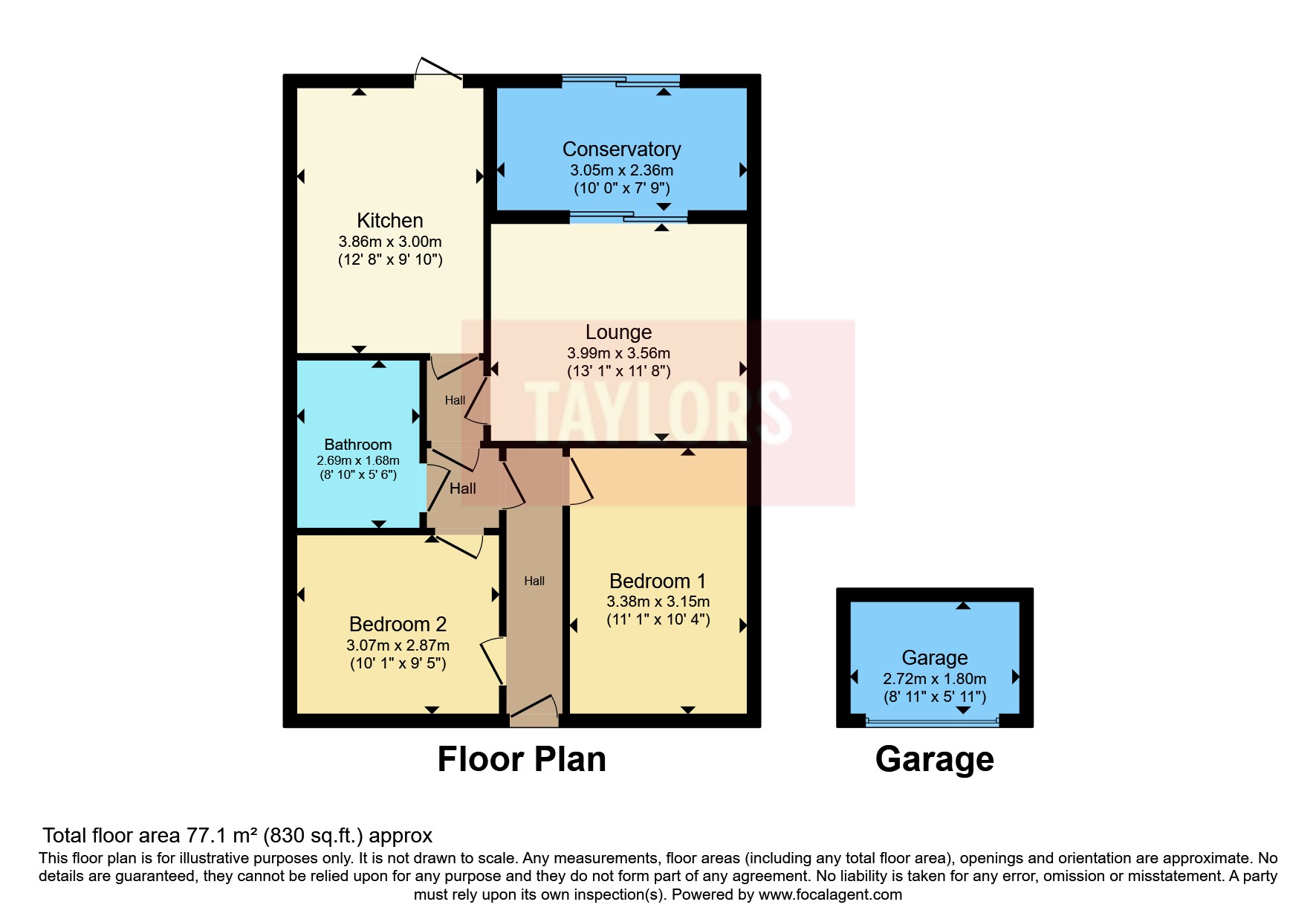 17, Westfield Terrace, Gloucester floorplan
