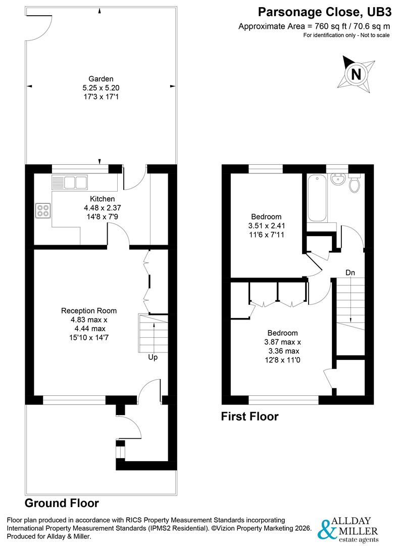 Parsonage Close, Hayes floorplan