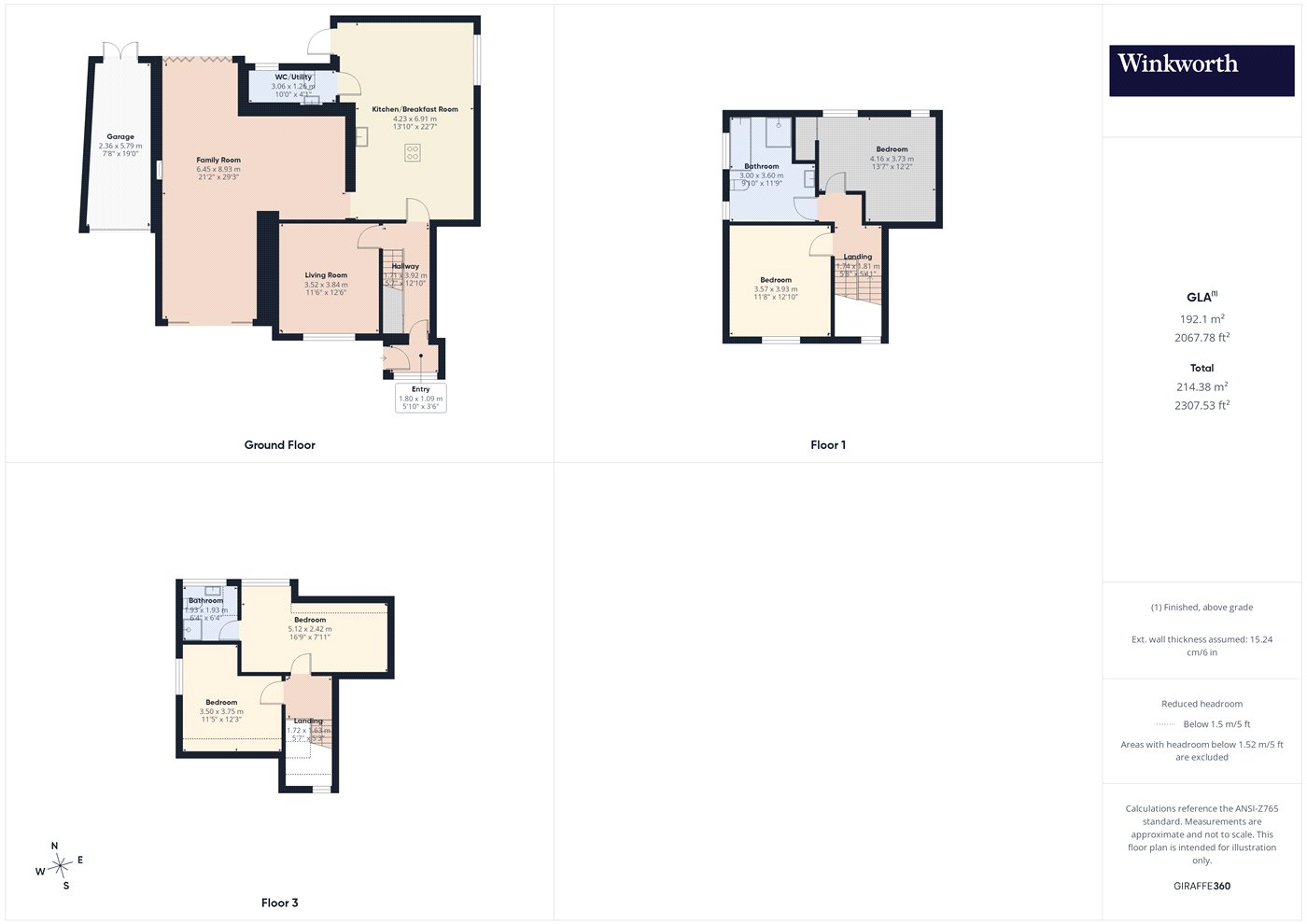 87, The Avenue, Reading floorplan