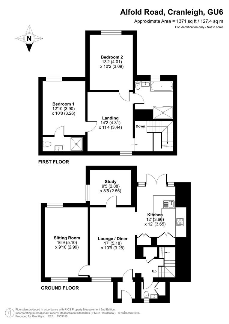 1, Holdhurst Farm Cottages, Cranleigh floorplan