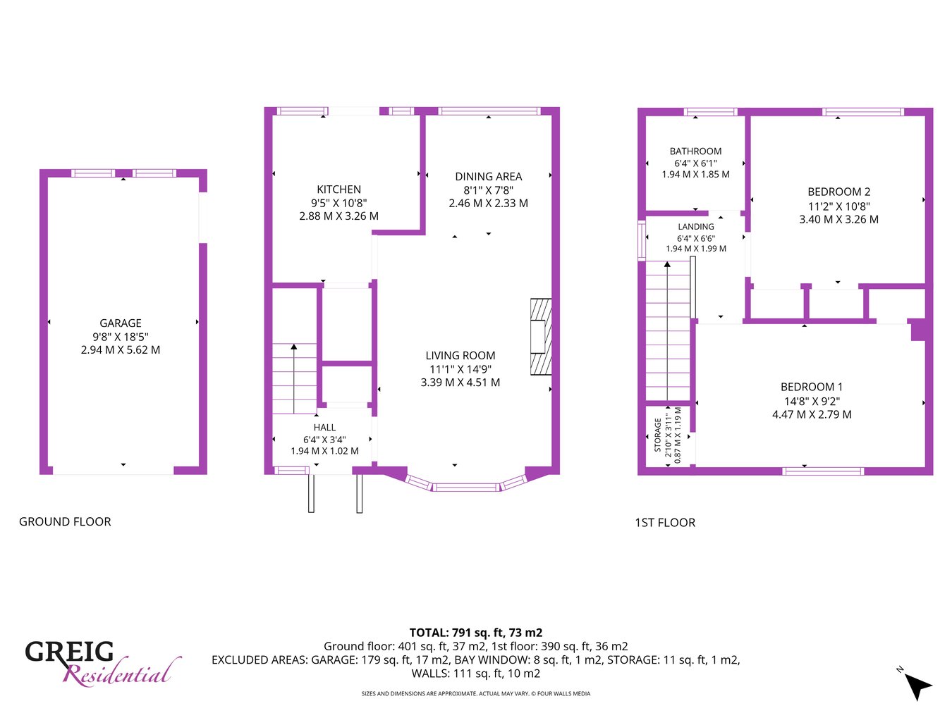 1, Oak Place, Kilmarnock floorplan