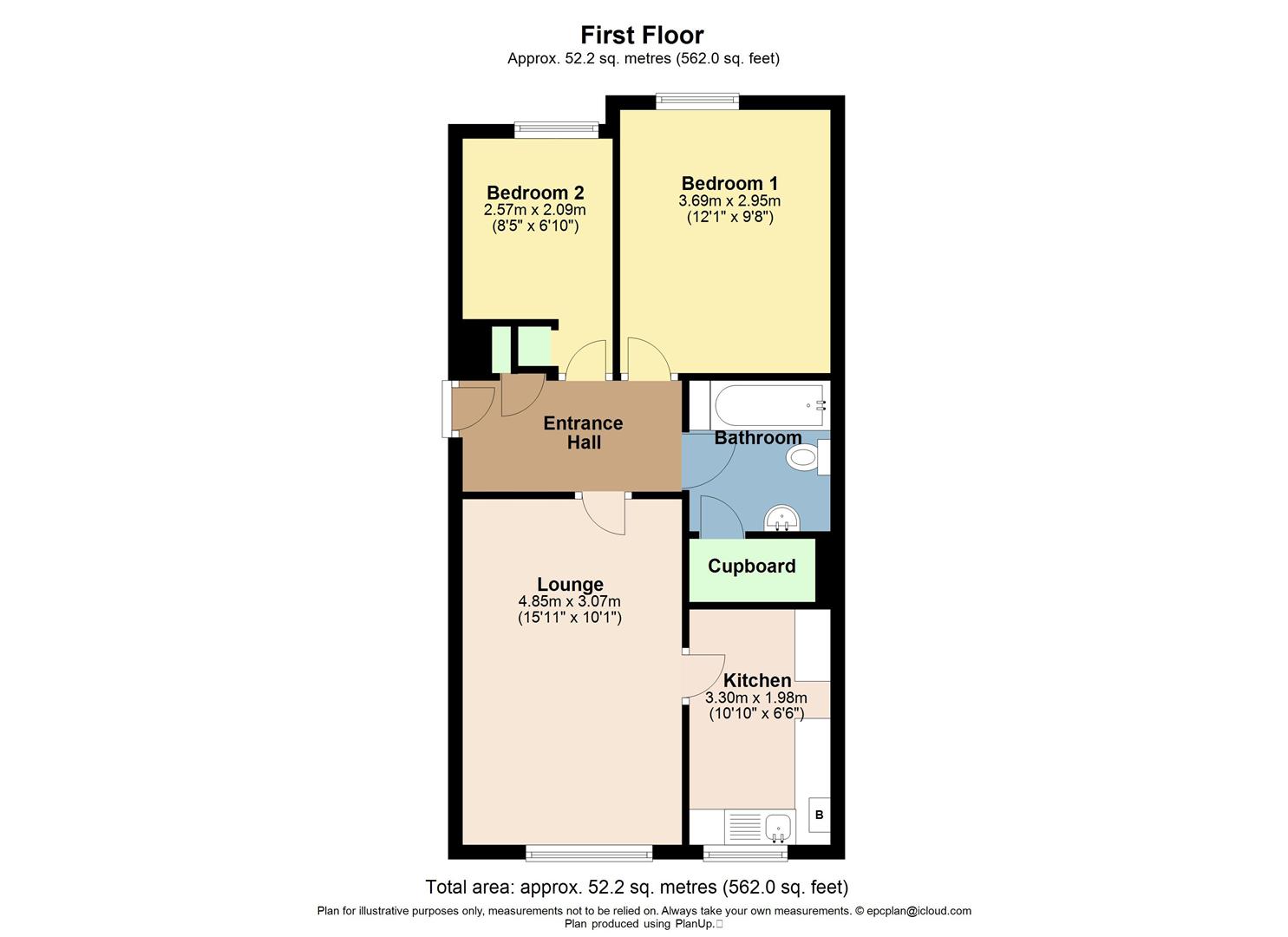 126, Chiltern Park Avenue, Berkhamsted floorplan