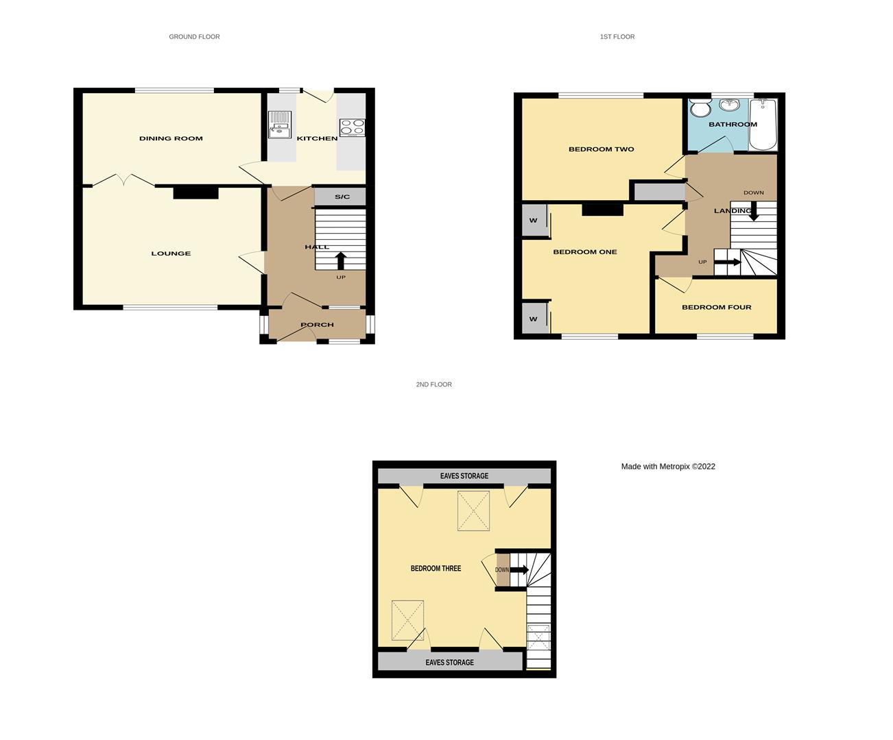 Brompton Close, Kingswood, Bristol BS15, 4 bedroom terraced house for