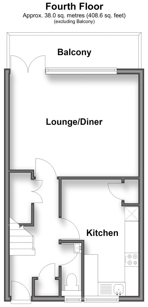Capworth Street, London floorplan