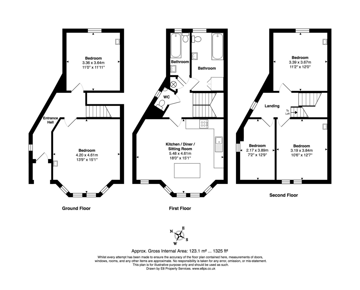 1, Iffley Road, Oxford floorplan