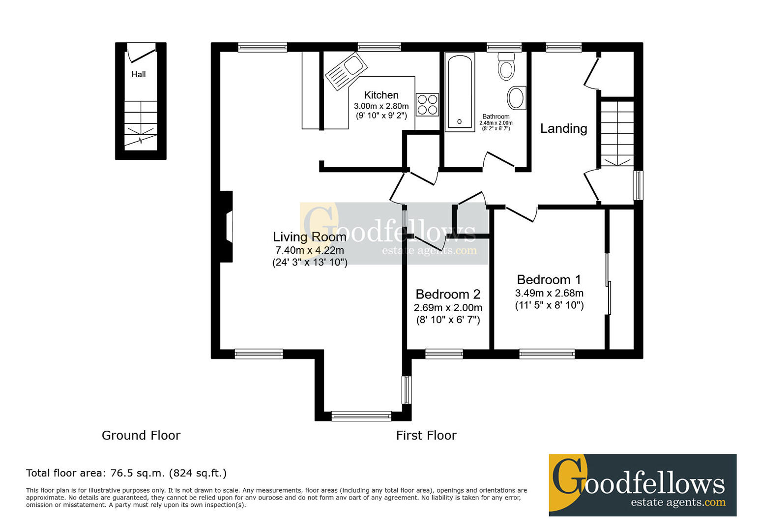 30, Mayfair Gardens, Newcastle Upon Tyne floorplan