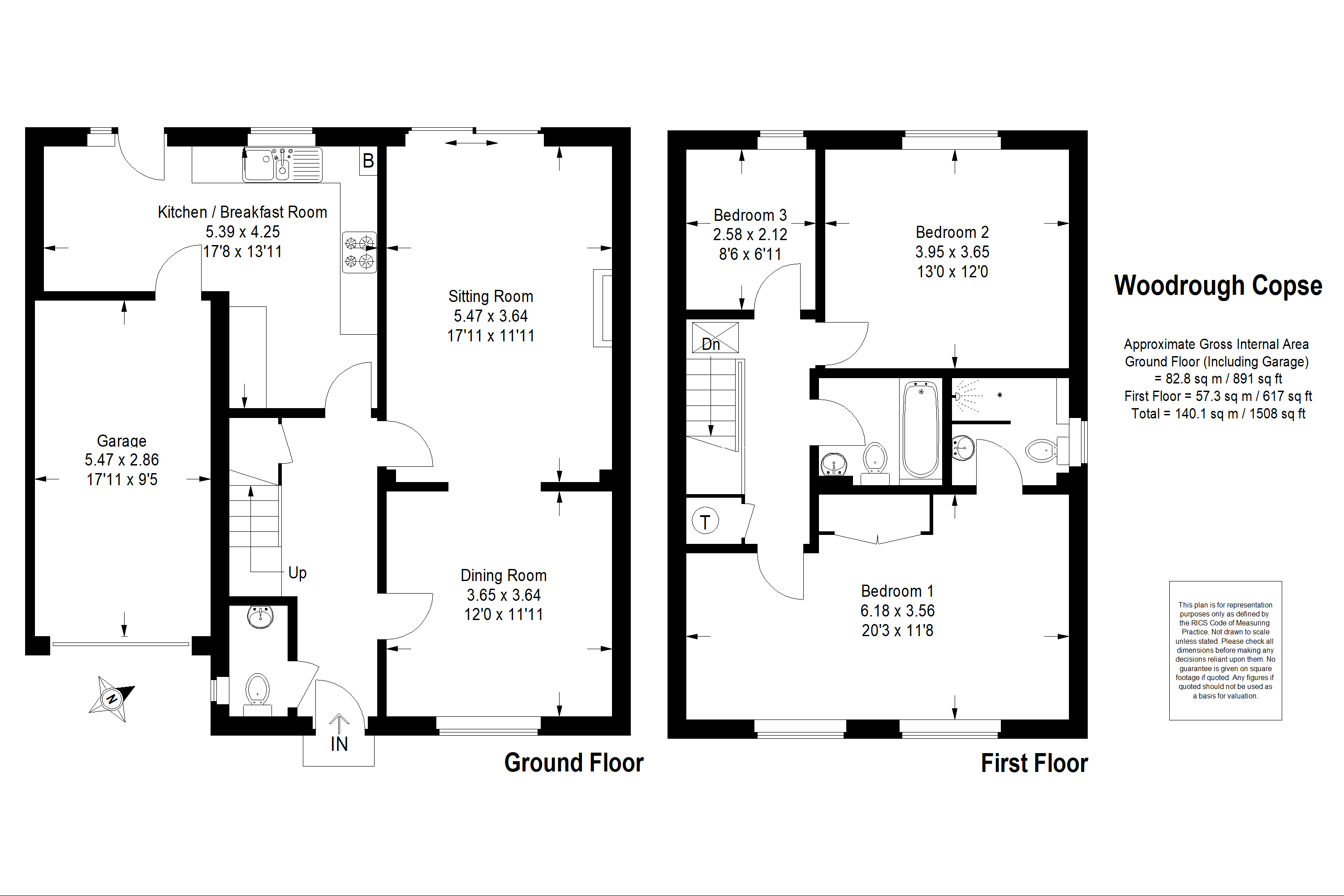 3 Bedrooms Link-detached house for sale in Woodrough Copse, Bramley, Guildford GU5