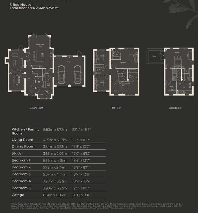 58, Towpath Crescent, Woking floorplan