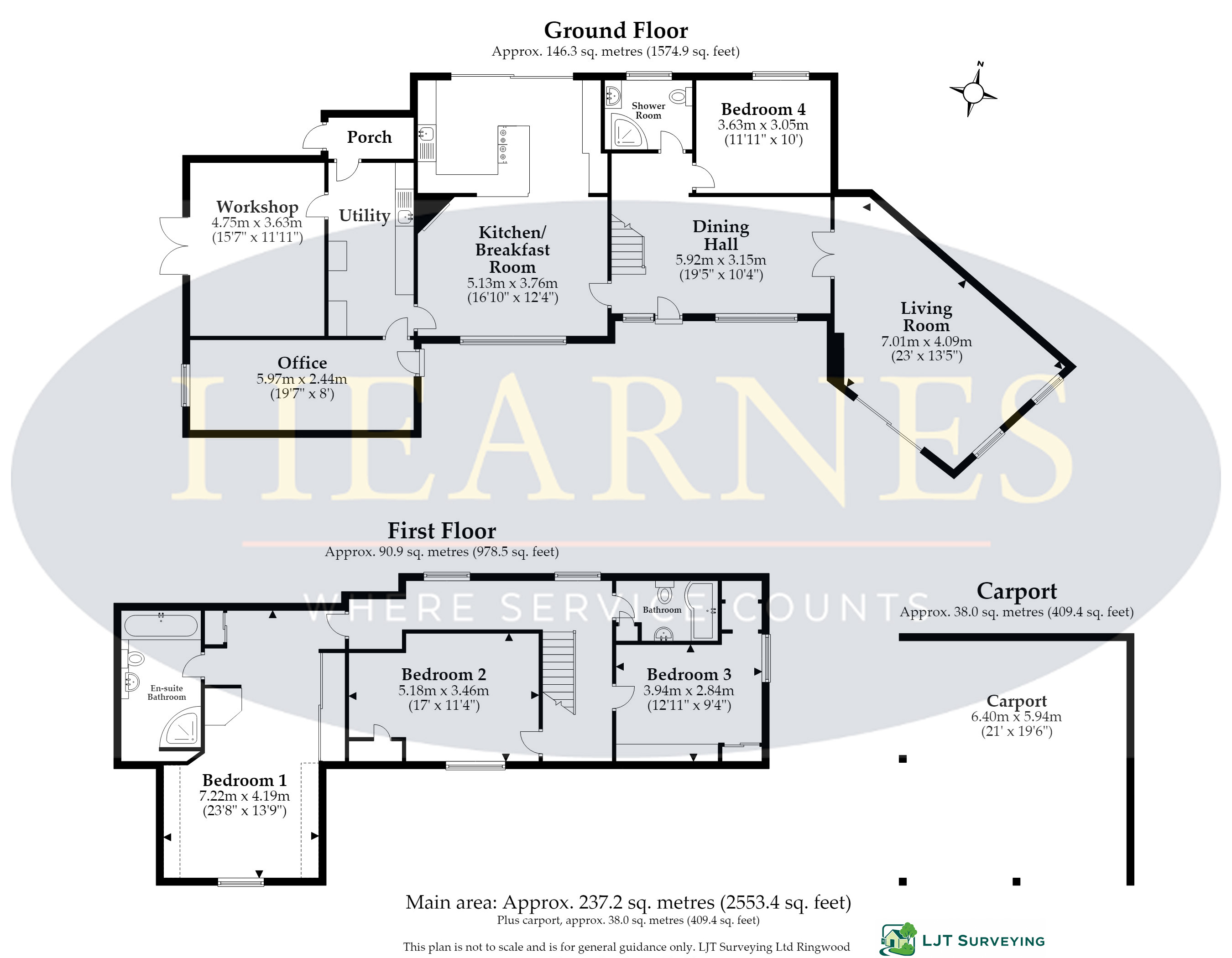 Amberley, Chalbury Lane, Chalbury floorplan