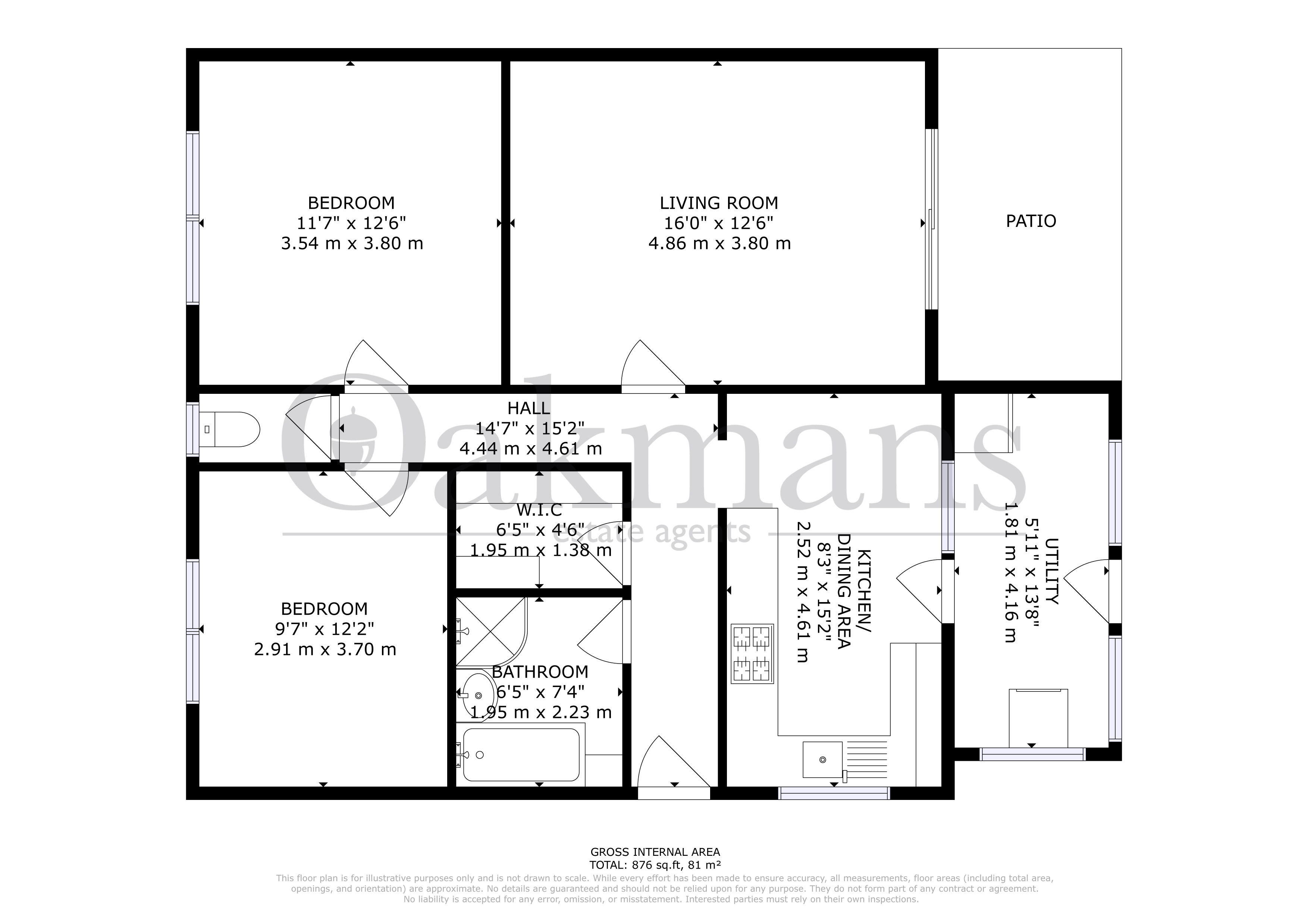 9, Francis Walk, Birmingham floorplan