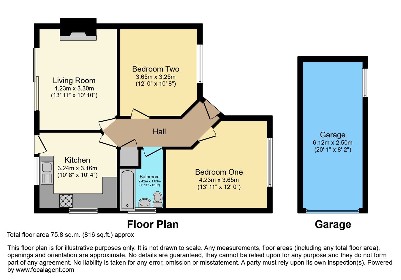 36, Dove Crescent, Harwich floorplan