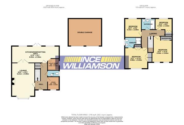 10, Lightoller Close, Chorley floorplan