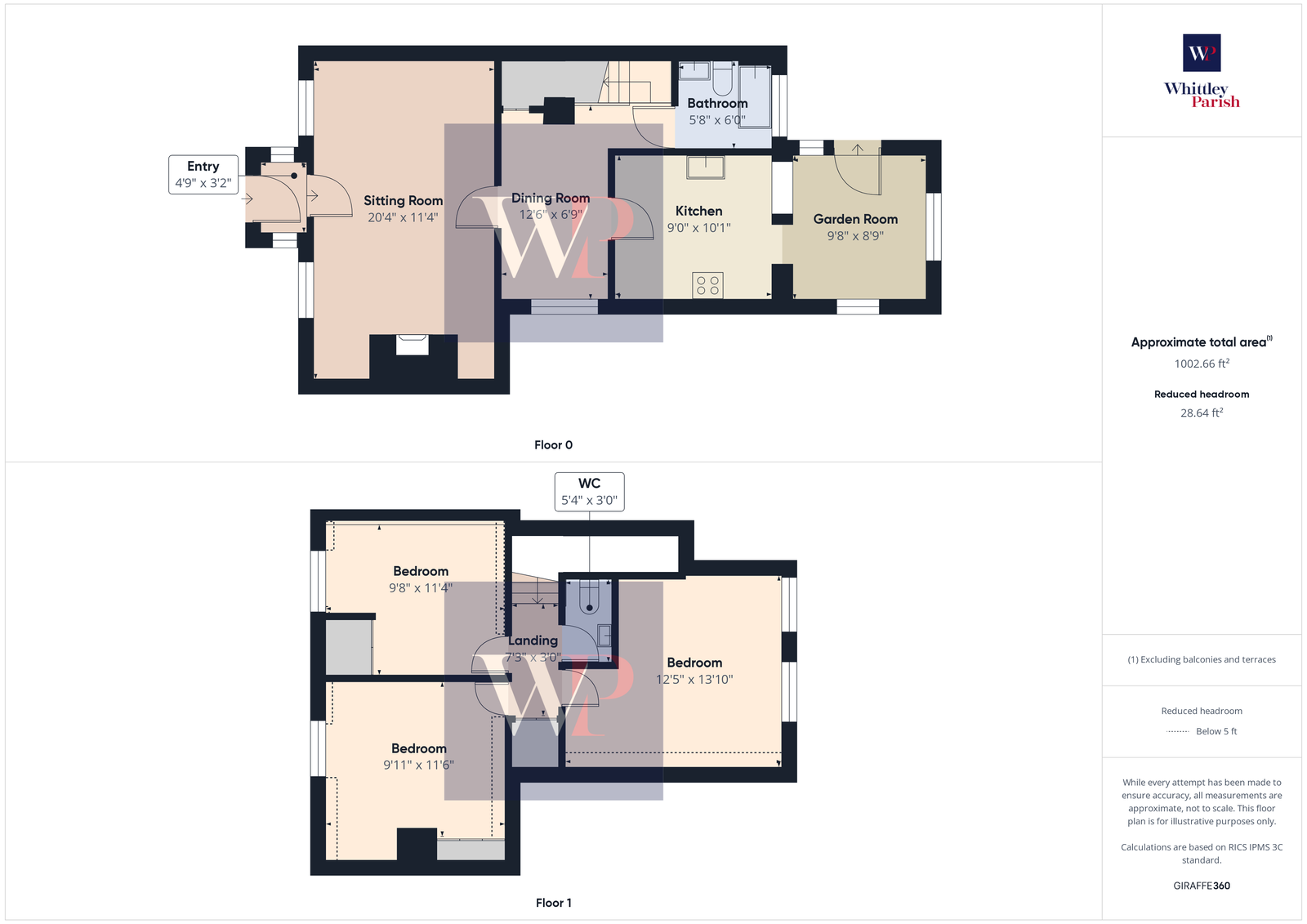 4 Chickering Hall Cottages, Diss floorplan